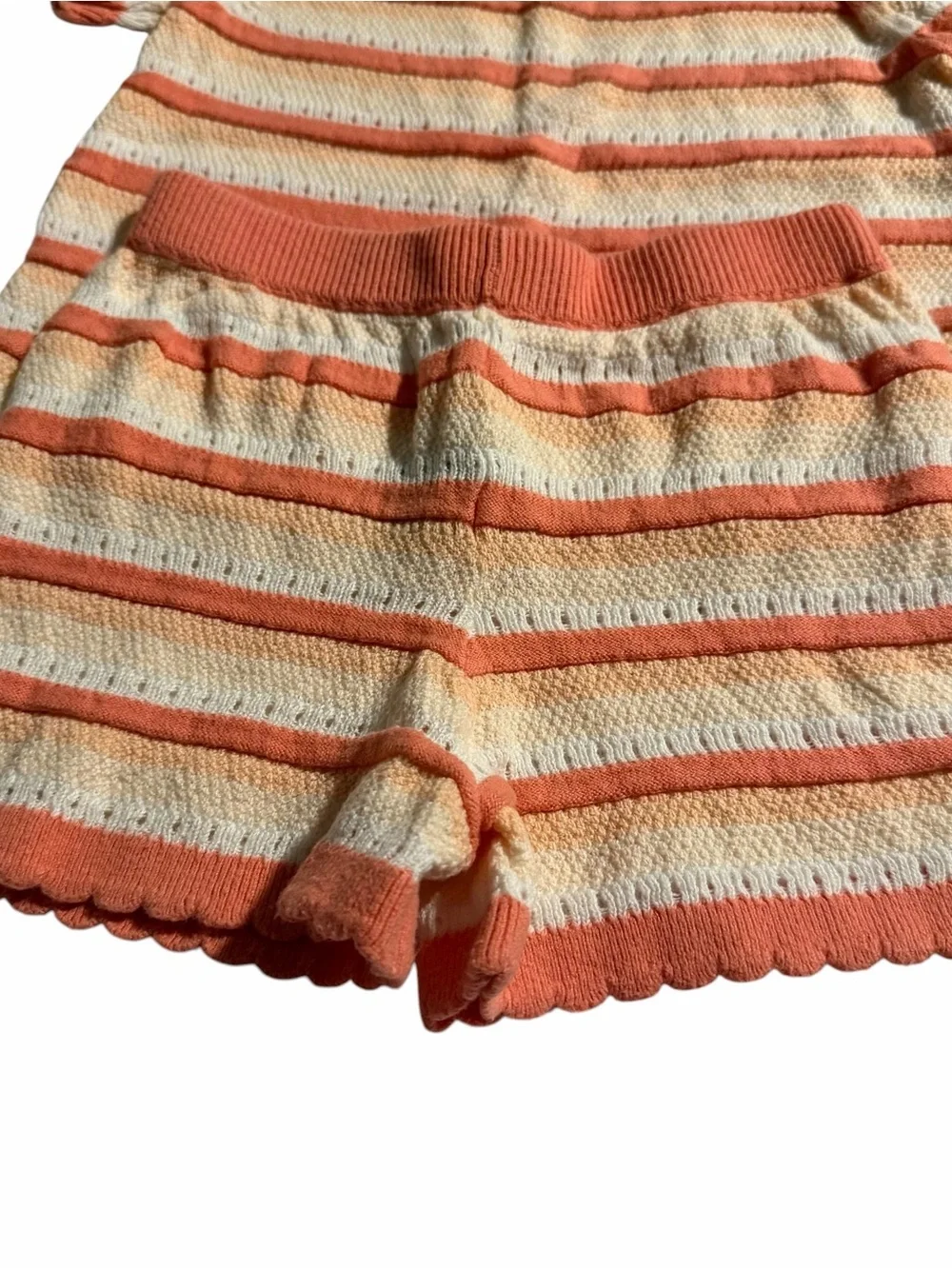 Gap Knit Shorts Set Size 18-24 months